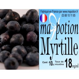 E-Liquide Fruit Myrtille, Eliquide Français, recharge liquide pour cigarette électronique, Ecig